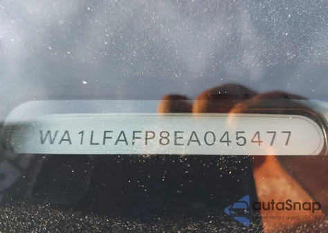 2014 Audi Q5 2.0T Premium from USA, damaged, VIN WA1LFAFP8EA045477